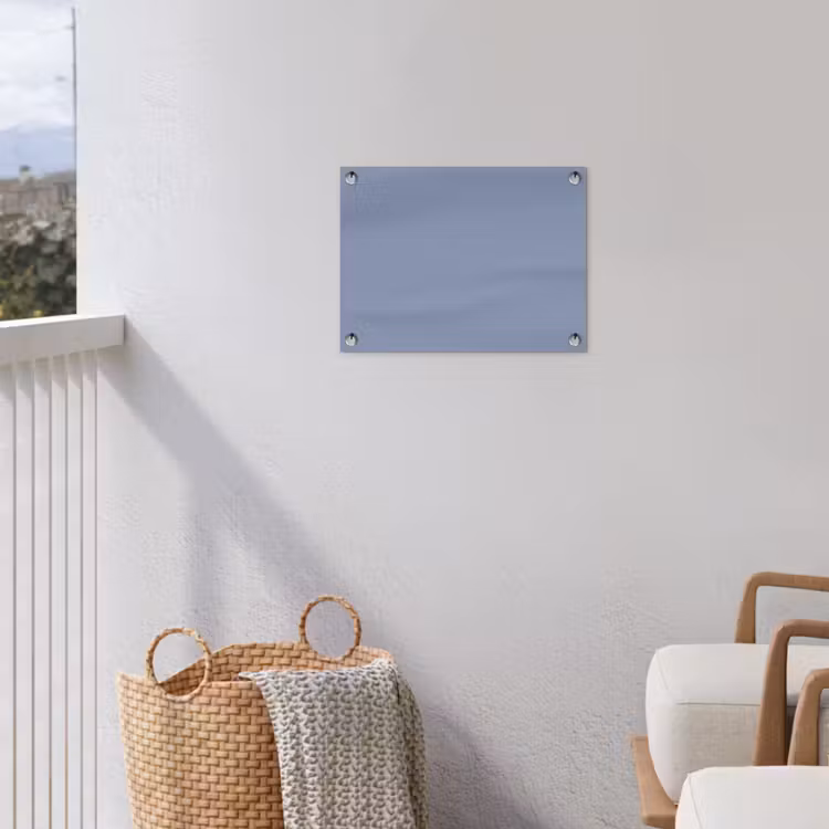 Canary - Champ - Blauw tuinposter los doek klein 239 -sfeer8