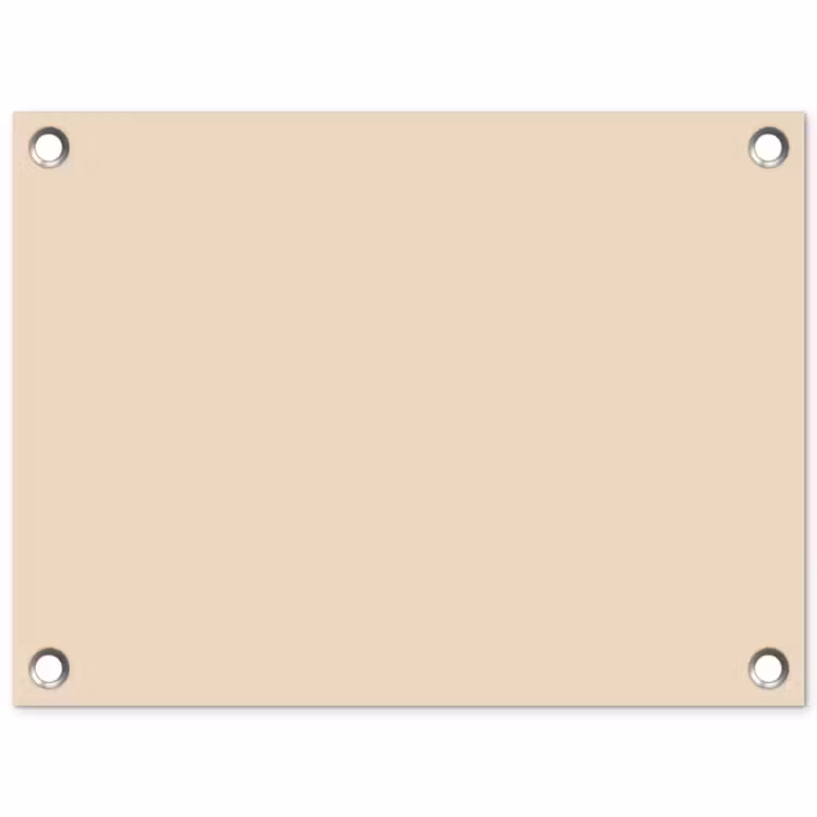 Cream - Nude - Neutraal tuinposter los doek klein 239 -3d