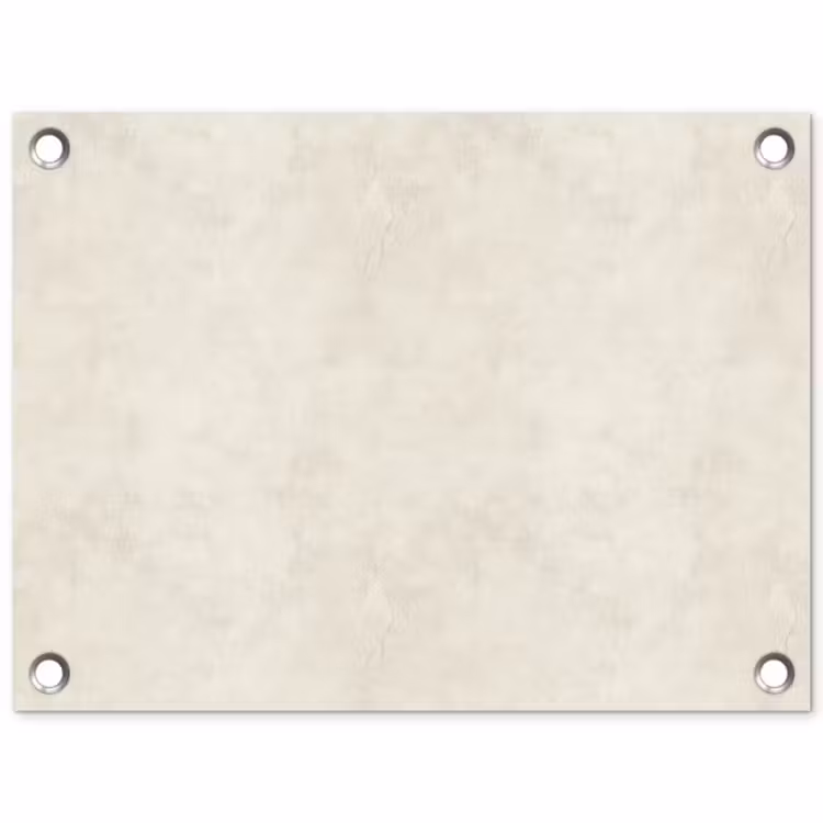 Crème - Egaal - Beton tuinposter los doek klein 239 -3d