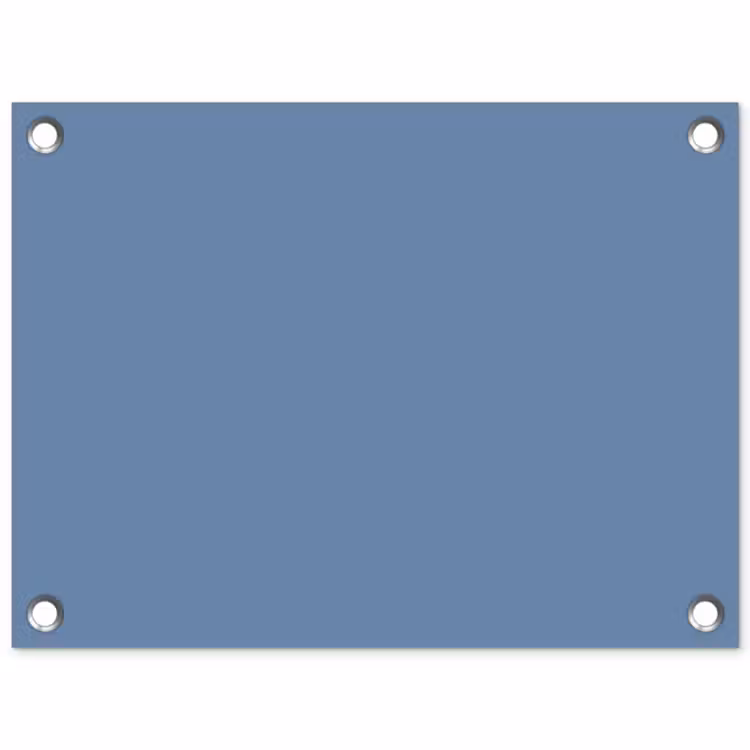 Denim - Breeze - Blauw tuinposter los doek klein 239 -3d