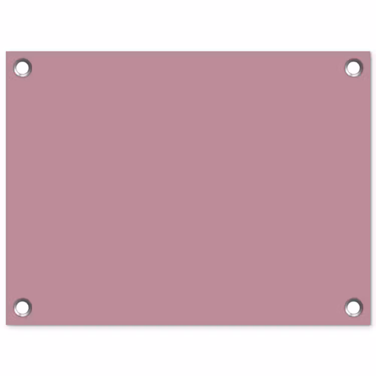 Dusty - Mauve - Paars tuinposter los doek klein 239 -3d
