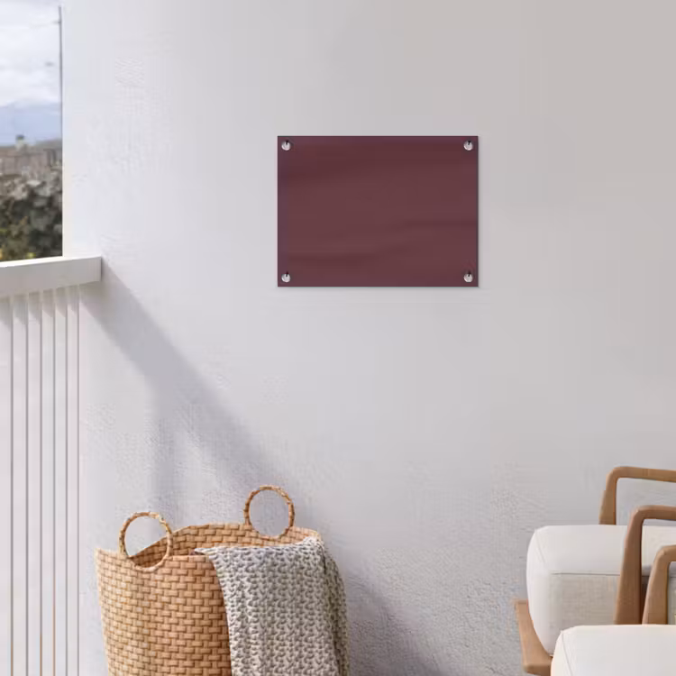 Dusty - Rose - Roze tuinposter los doek klein 239 -sfeer8