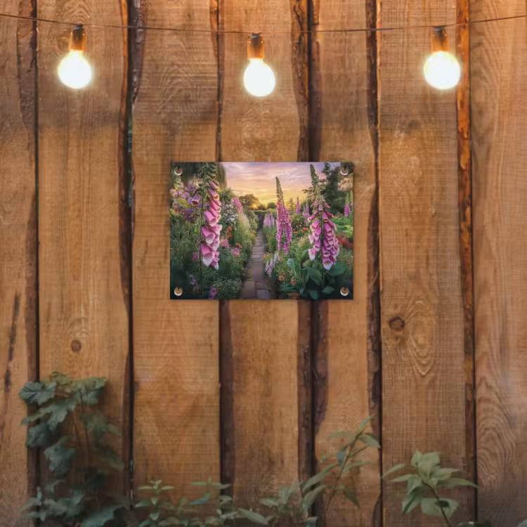 Vingerhoedskruid - Bloemen - Tuin tuinposter los doek klein -sfeer1