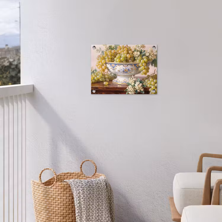 Garden Poster - Fruit - Still Life - Classic - Fruit - Stilleven - Klassiek tuinposter los doek klein
