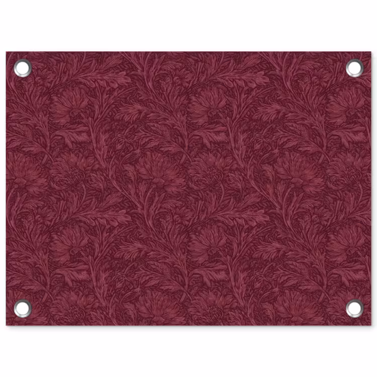 Bladeren - Patroon - Paars tuinposter los doek klein 239 -3d