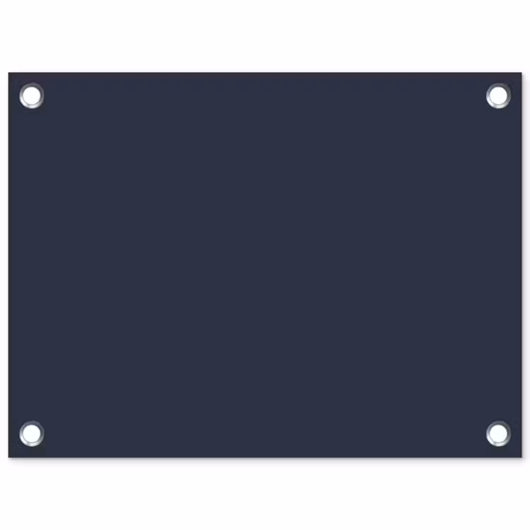 Midnight - Swing - Blauw tuinposter los doek klein 239 -3d