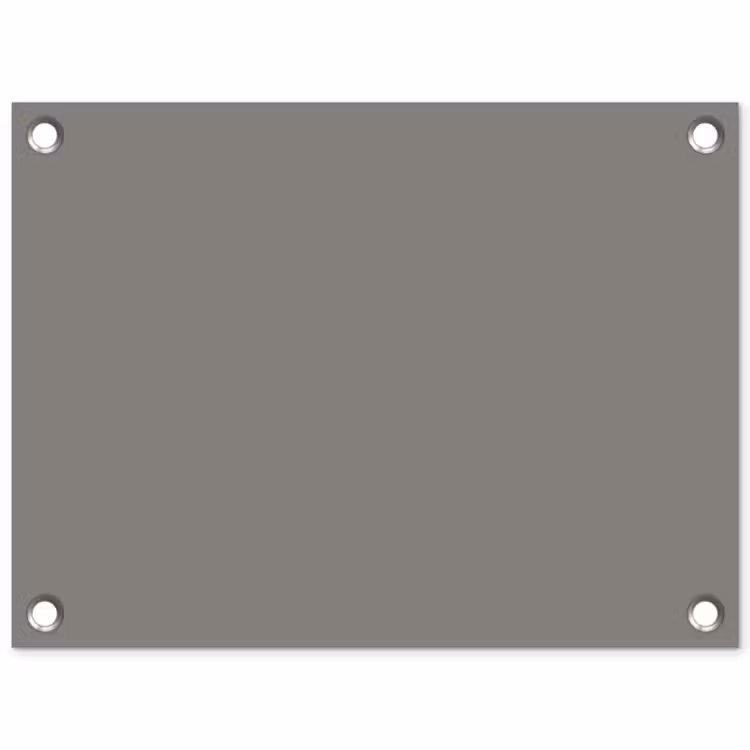 Mineral - Grey - Grijs tuinposter los doek klein 239 -3d