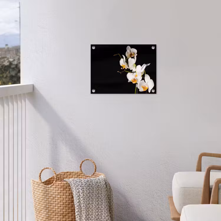 Orchidee - Bloemen - Planten - Botanisch tuinposter los doek klein -sfeer8