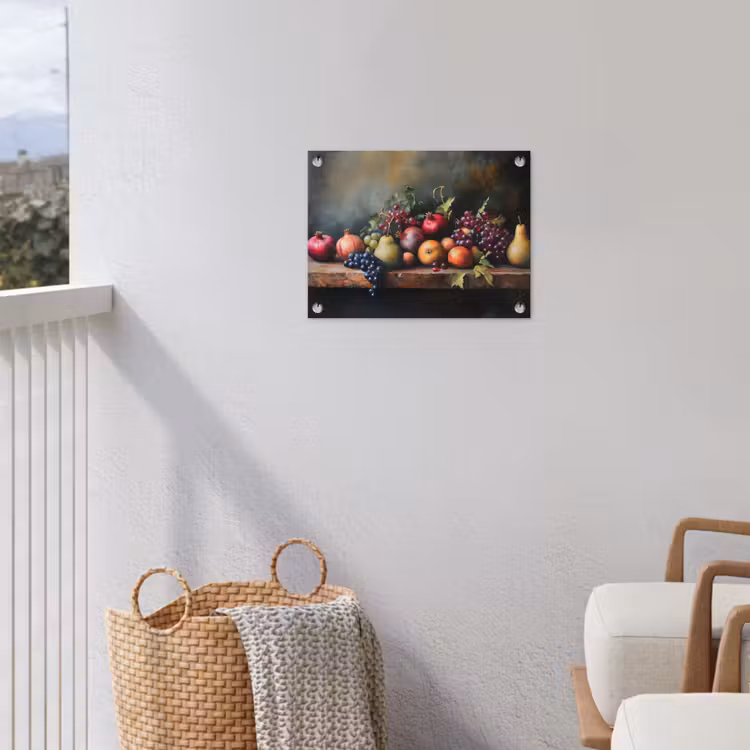 Rustiek - Stilleven - Fruit tuinposter los doek klein -sfeer8