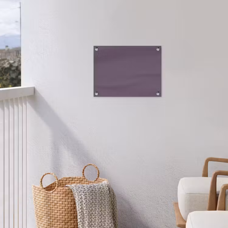 Velvet - Aubergine - Paars tuinposter los doek klein 239 -sfeer8
