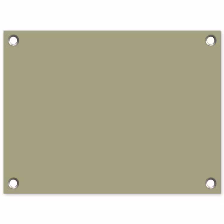 Vintage - Sage - Groen tuinposter los doek klein 239 -3d