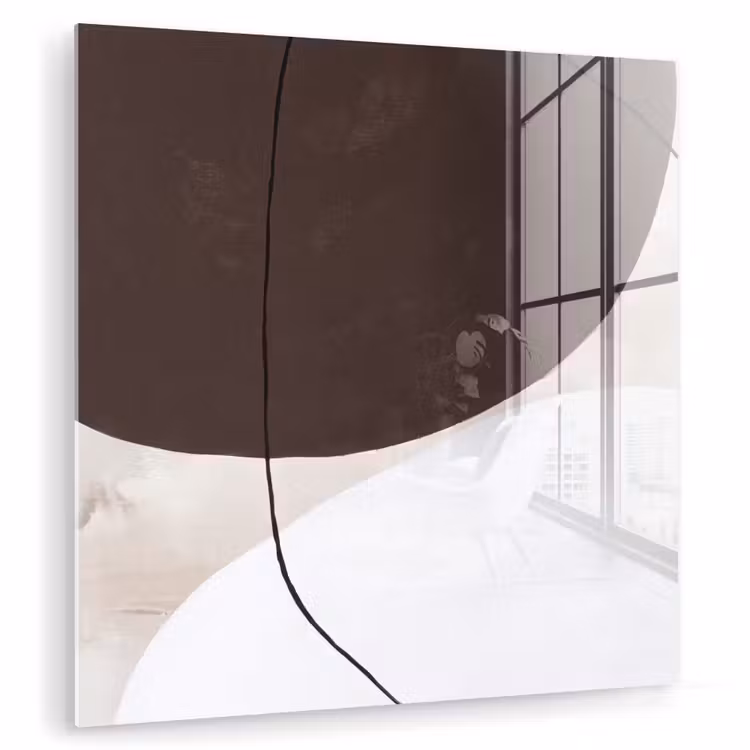 Glass Print - Abstract - Forms - Modern - Abstract - Vormen - Modern plexiglas 5mm klein