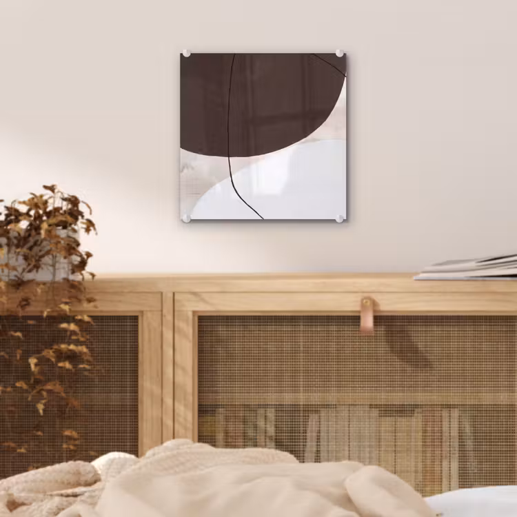 Glass Print - Abstract - Forms - Modern - Abstract - Vormen - Modern plexiglas 5mm klein
