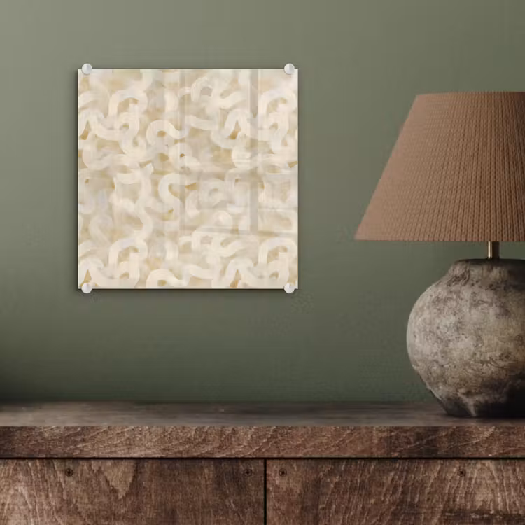 Abstract - Lijnen - Beige plexiglas 5mm klein 11 -sfeer3