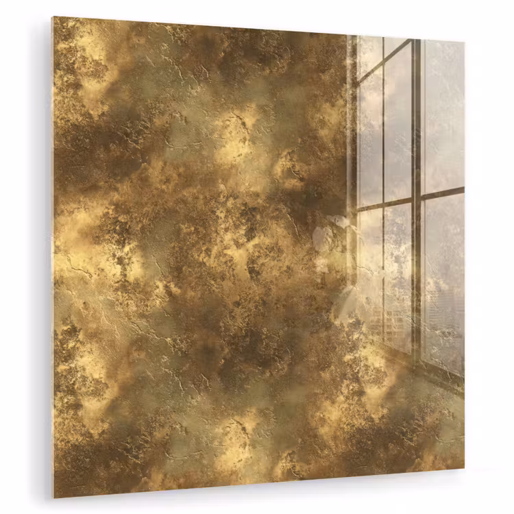 Antiek - Metaallook - Goud plexiglas 5mm klein 11 -zzzproduct_nieuw