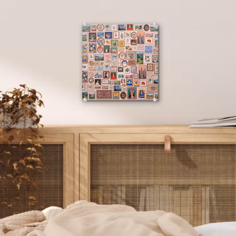 Kunst - Collectie - Decoratie - Modern - Kleurrijk plexiglas 5mm klein -sfeer4