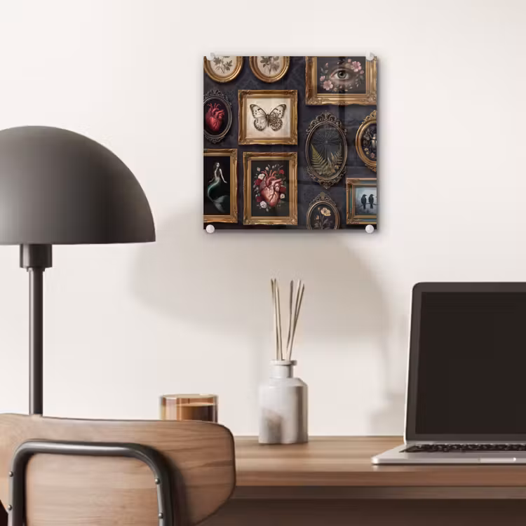 Kunst - Collectie - Vintage - Klassiek - Donker plexiglas 5mm klein -sfeer6