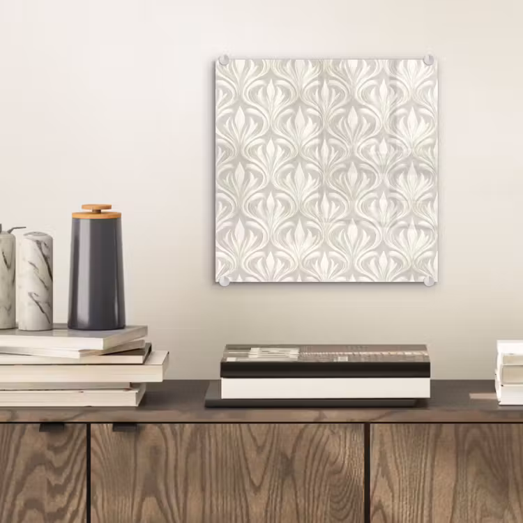 Barok - Patroon - Beige plexiglas 5mm klein 11 -sfeer1