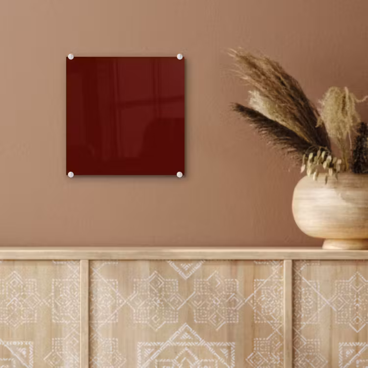Burnt - Mahogany - Rood plexiglas 5mm klein 11 -sfeer5