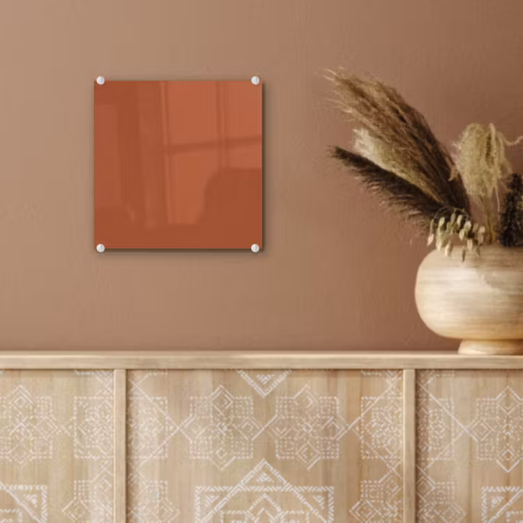 Burnt - Sienna - Oranje plexiglas 5mm klein 11 -sfeer5