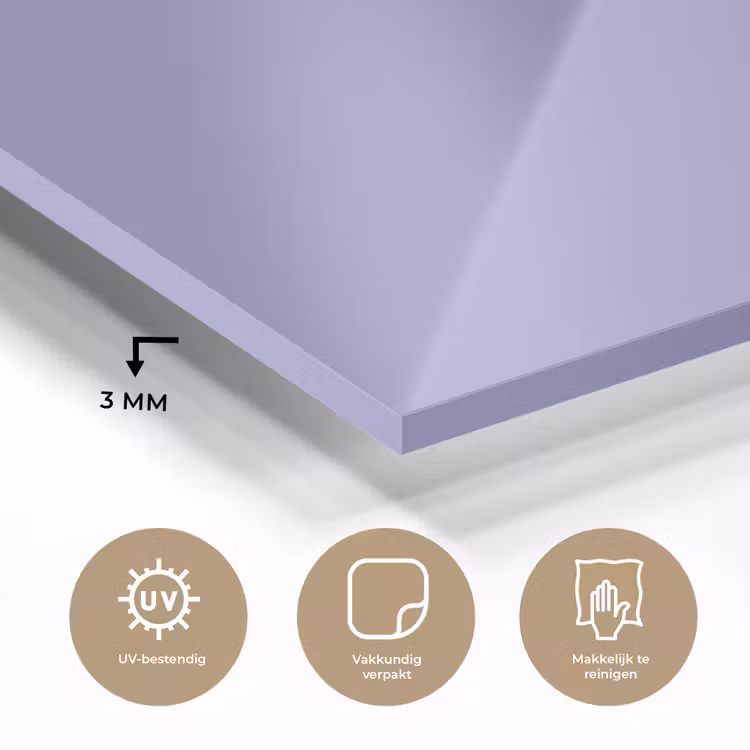 Ceil - Paars - Lila plexiglas 5mm klein 11 -sfeer2