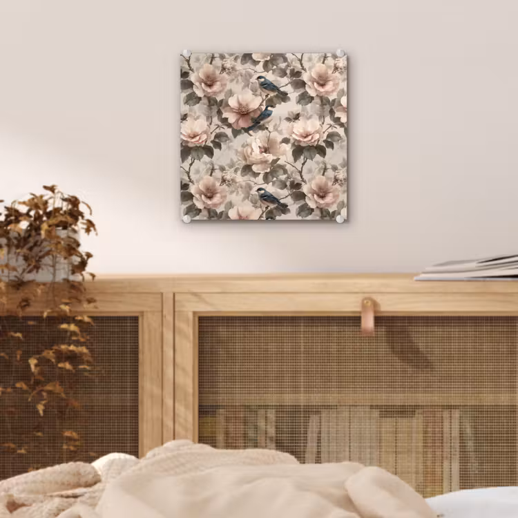 Klassiek - Vogels - Kleurrijk plexiglas 5mm klein 11 -sfeer4