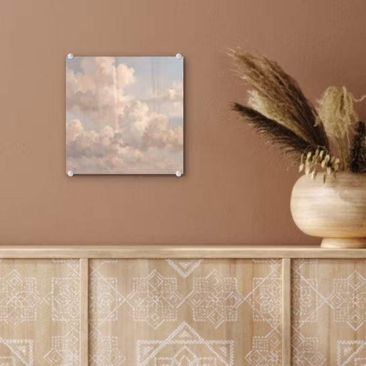 Wolken - Zacht - Natuur - Klassiek - Beige plexiglas 5mm klein -sfeer5
