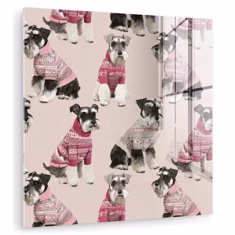 Honden - Truien - Rood plexiglas 5mm klein 11 -zzzproduct_nieuw