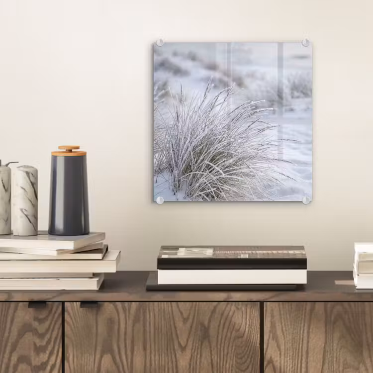 Duinen - Sneeuw - Strand - Winter - Serene plexiglas 5mm klein -sfeer1