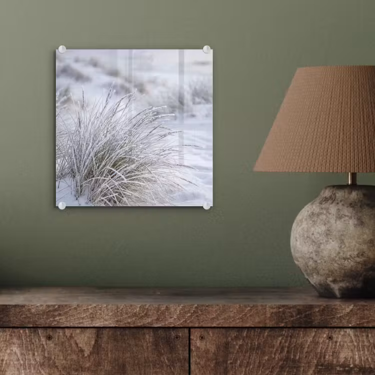 Duinen - Sneeuw - Strand - Winter - Serene plexiglas 5mm klein -sfeer3