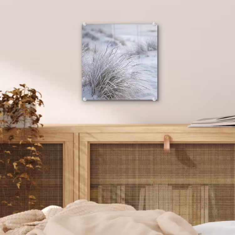 Duinen - Sneeuw - Strand - Winter - Serene plexiglas 5mm klein -sfeer4