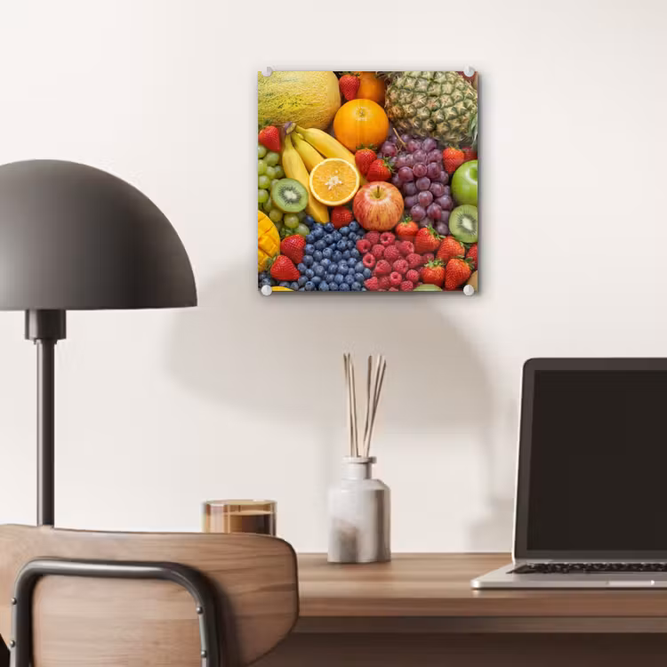Eten - Fruit - Vers - Kleurrijk - Voeding plexiglas 5mm klein -sfeer6