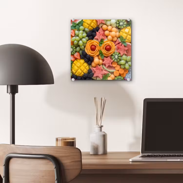 Fruit - Variatie - Kleurrijk - Vers - Eten plexiglas 5mm klein -sfeer6