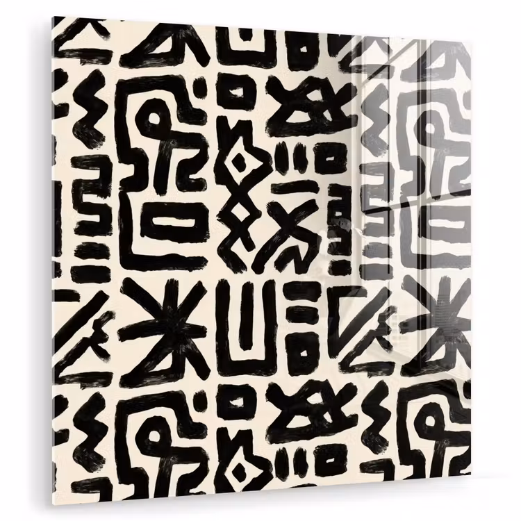 Geometrisch - Figuren - Zwart plexiglas 5mm klein 11 -zzzproduct_nieuw