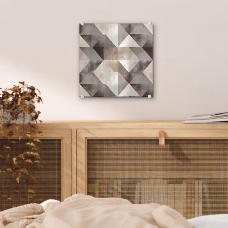 Geometrisch - Motief - Aardetinten plexiglas 5mm klein 11 -sfeer4