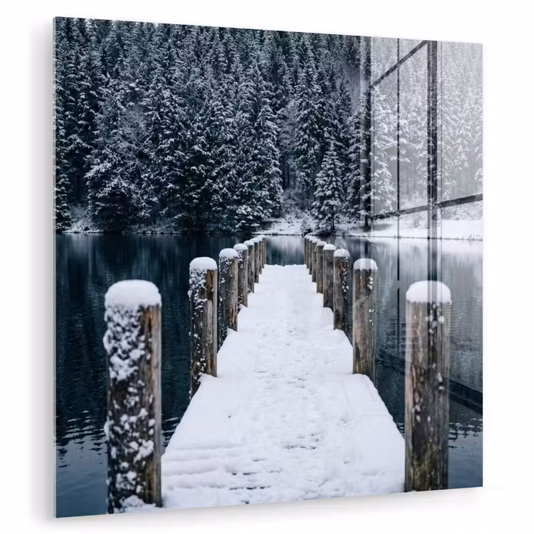Steiger - Meer - Sneeuw - Bergen - Rustgevend plexiglas 5mm klein -zzzproduct_nieuw