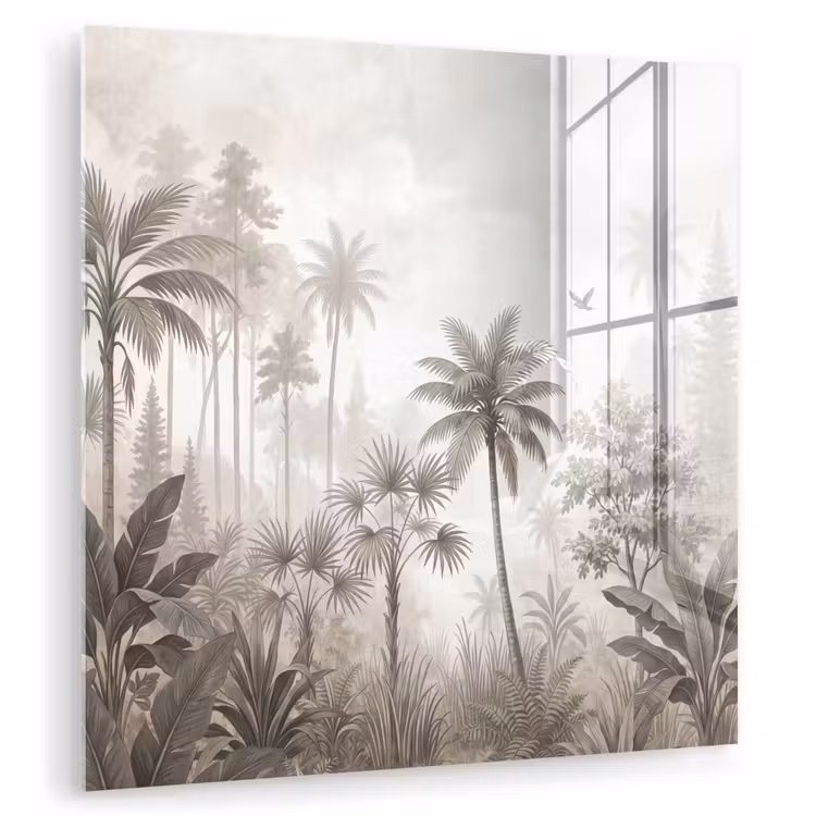Jungle - Palmbomen - Natuur plexiglas 5mm klein -zzzproduct_nieuw