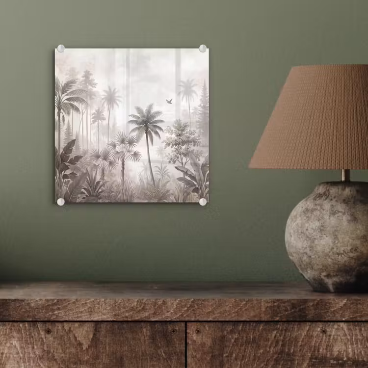 Jungle - Palmbomen - Natuur plexiglas 5mm klein -sfeer3