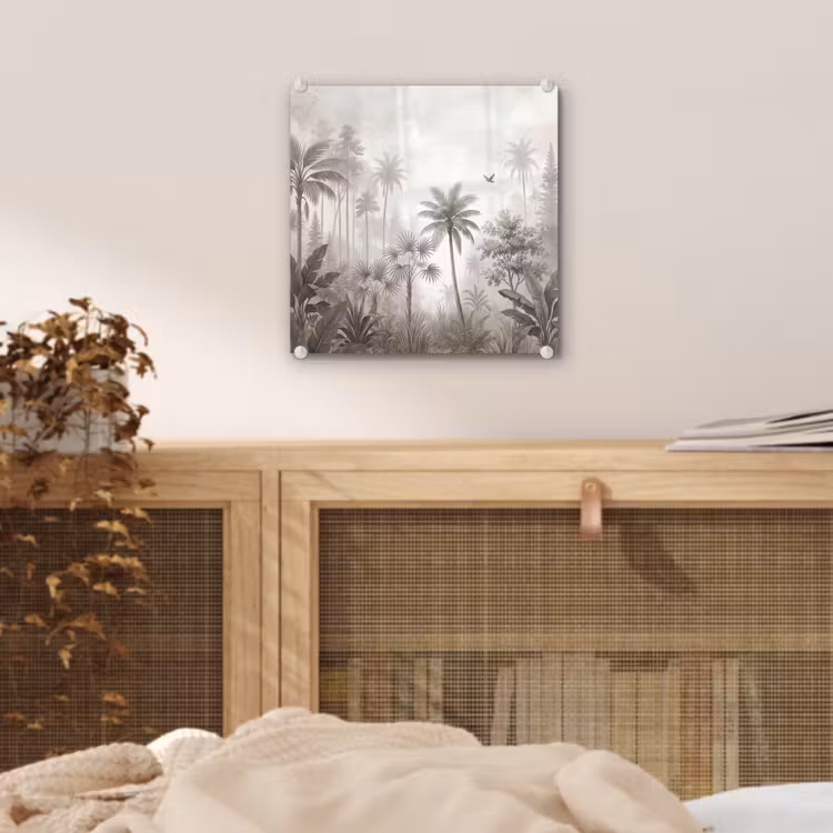 Jungle - Palmbomen - Natuur plexiglas 5mm klein -sfeer4