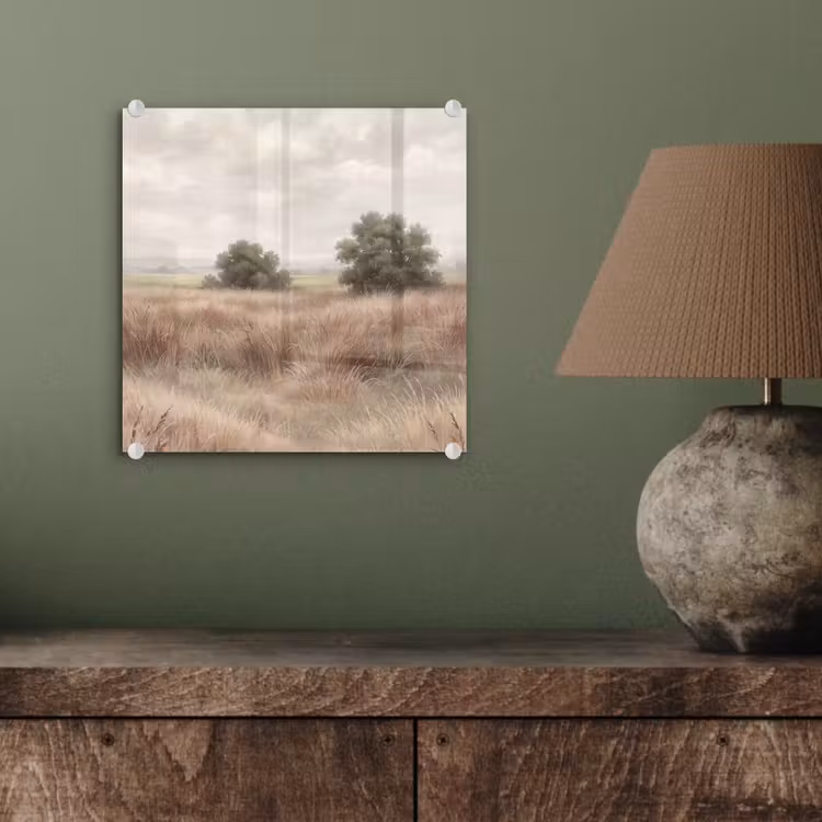 Landschap - Minimalistisch - Beige plexiglas 5mm klein -sfeer3