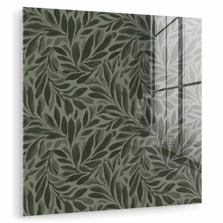 Bladeren - Organisch - Groen plexiglas 5mm klein 11 -zzzproduct_nieuw