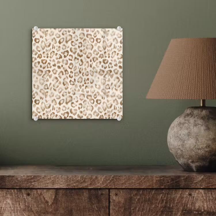 Luipaard - Klassiek - Beige plexiglas 5mm klein 11 -sfeer3