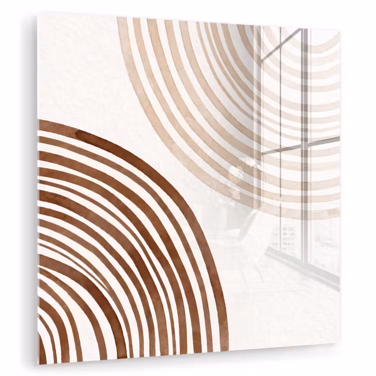 Glass Print - Lines - Minimalist - Art - Lijnen - Minimalistisch - Kunst plexiglas 5mm klein