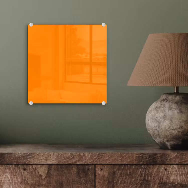 Marigold - Glow - Oranje plexiglas 5mm klein 11 -sfeer3