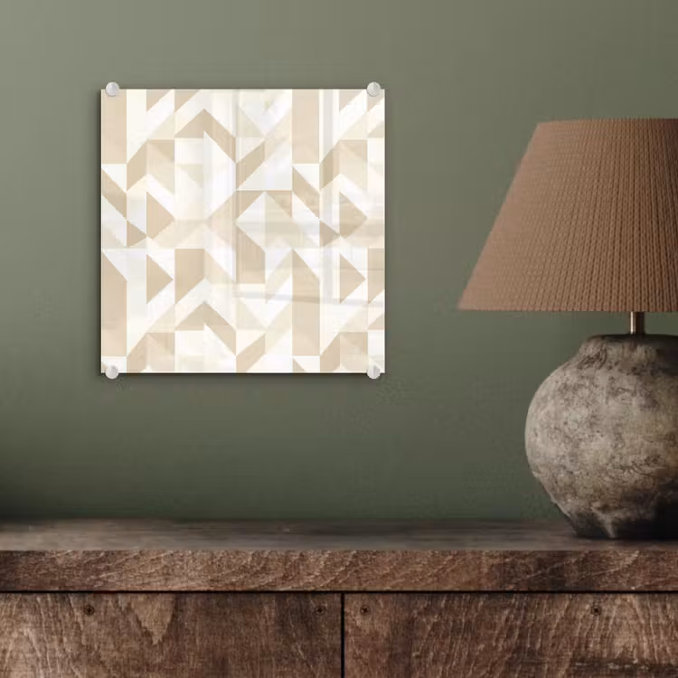 Modern - Abstract - Beige plexiglas 5mm klein 11 -sfeer3
