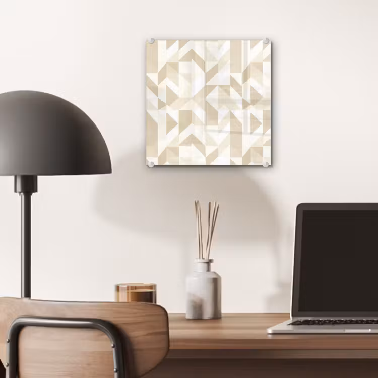 Modern - Abstract - Beige plexiglas 5mm klein 11 -sfeer6