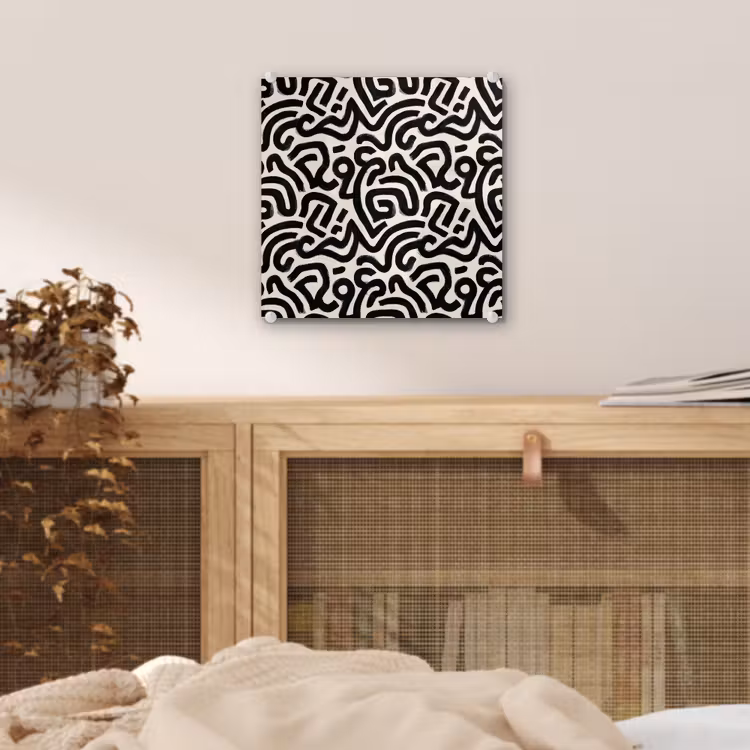 Modern - Abstract - Zwart plexiglas 5mm klein 11 -sfeer4