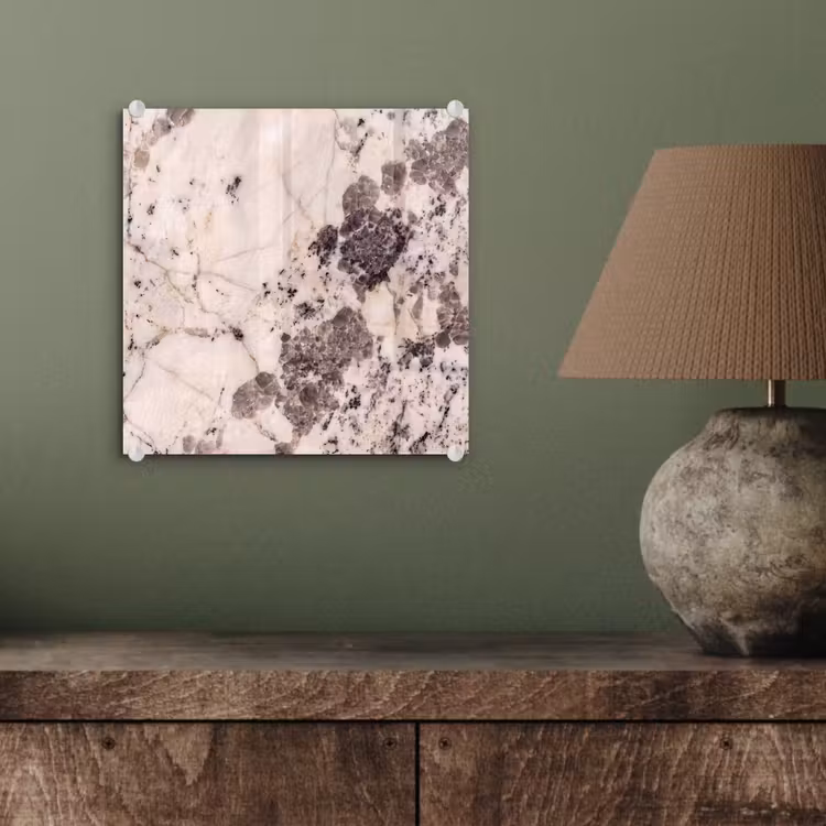Natuursteen - Patroon - Abstract - Beige - Grijs plexiglas 5mm klein -sfeer3