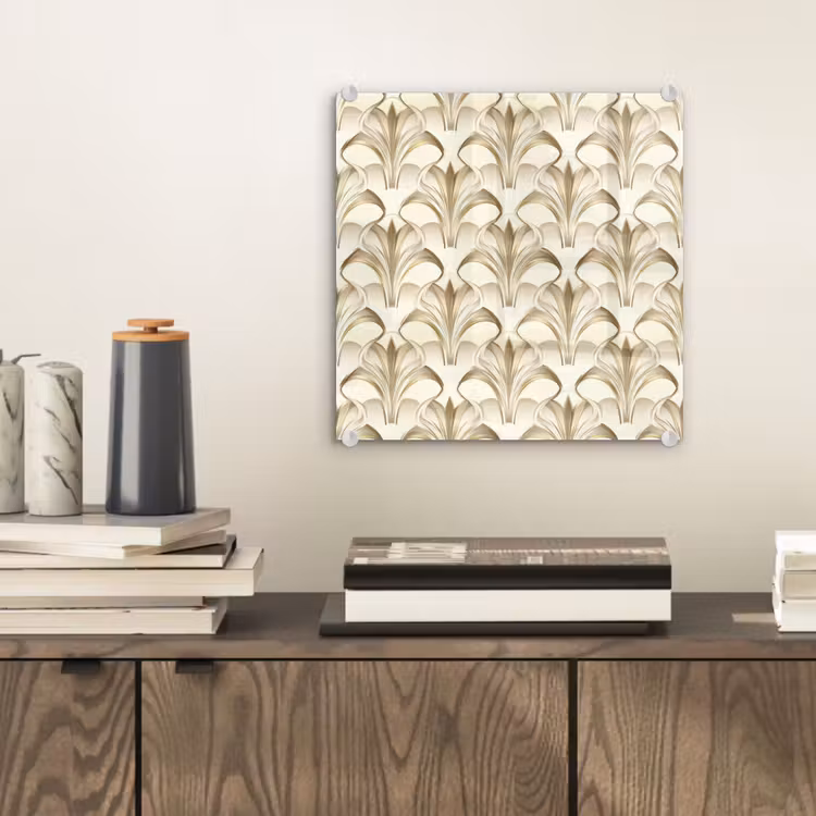 Ornament - Barok - Goud plexiglas 5mm klein 11 -sfeer1