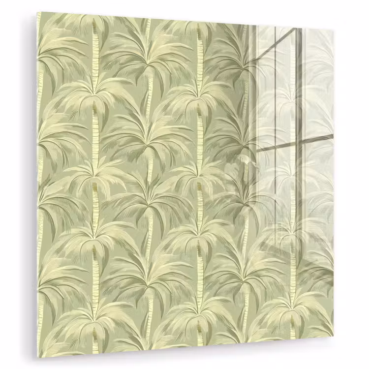 Palmwoud - Tropisch - Groen plexiglas 5mm klein 11 -zzzproduct_nieuw